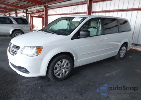 2017 Dodge Grand Caravan Se z USA, uszkodzony, nr VIN 2C4RDGBG7HR606945